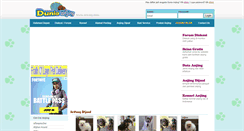 Desktop Screenshot of dunia-anjing.com